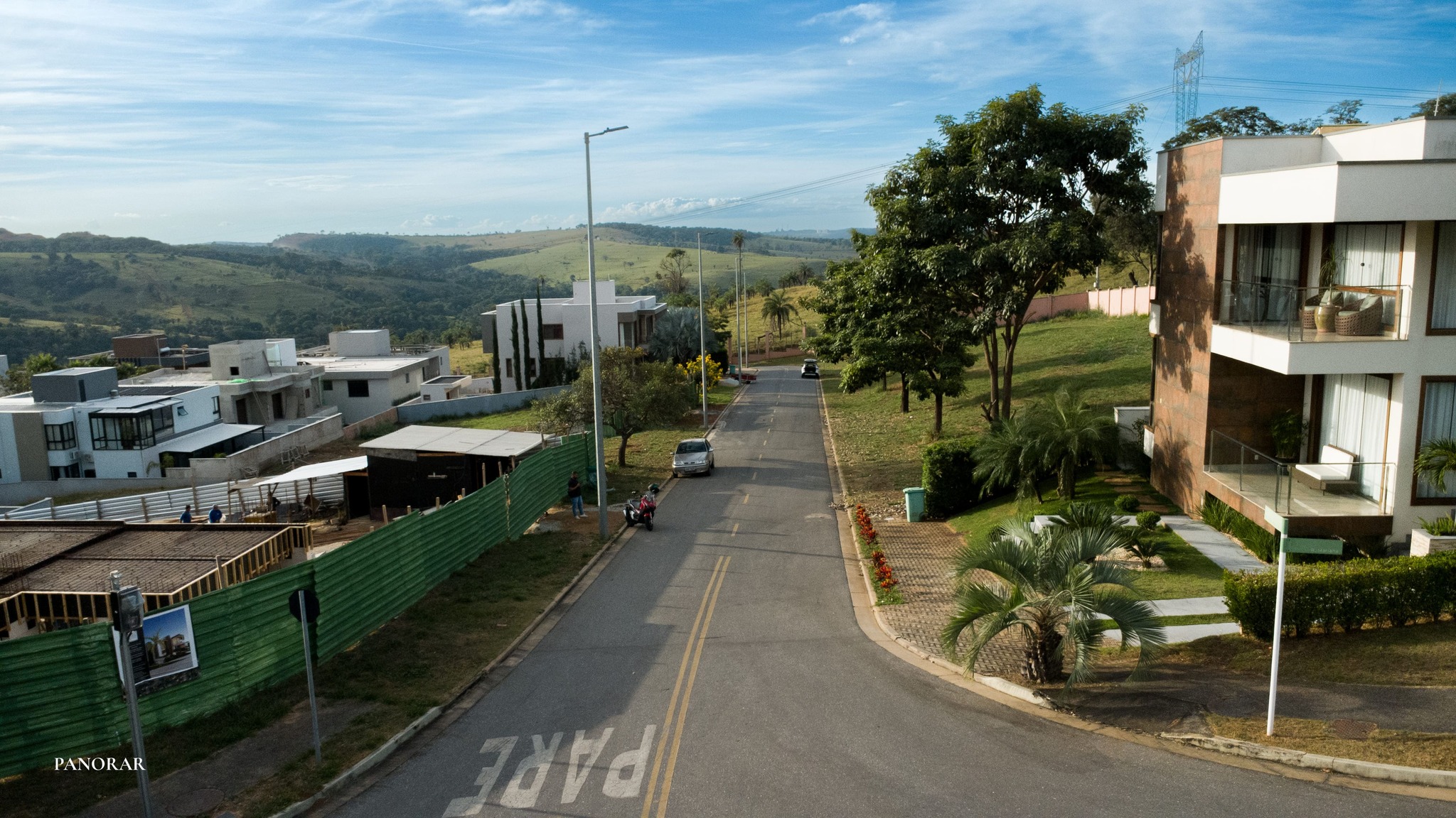 Foto aérea de exemplo PANORAR